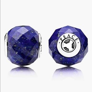 Pandora Essence Royal Blue ‘Peace’ Charm